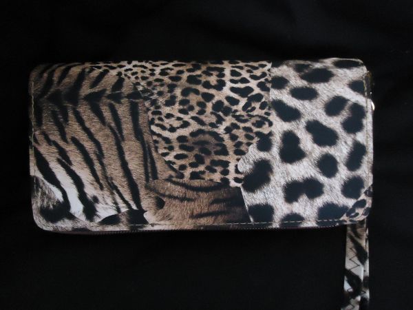 Carteira estampa animal print